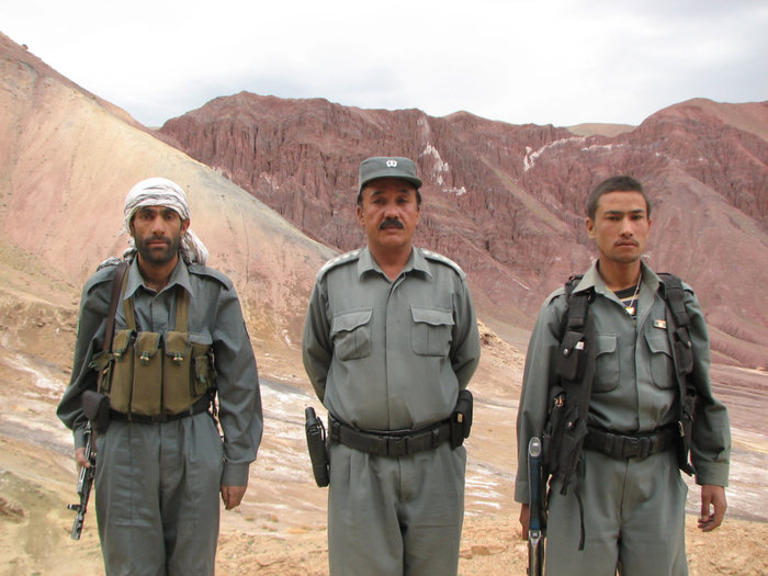 Сарбазы — афганские солдаты сопровождавшие нас в поездке. Афганистан