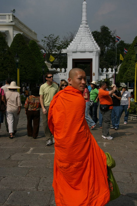 тайский монах Бангкок, Таиланд