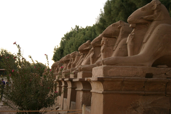 вход в Карнакский храм Луксор, Египет