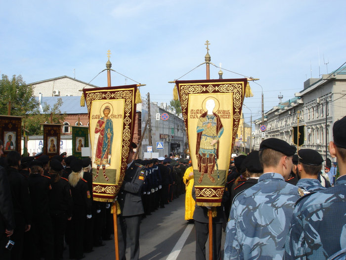 «Кадеты». Александровские дни в Нижнем Новгороде. Нижний Новгород, Россия