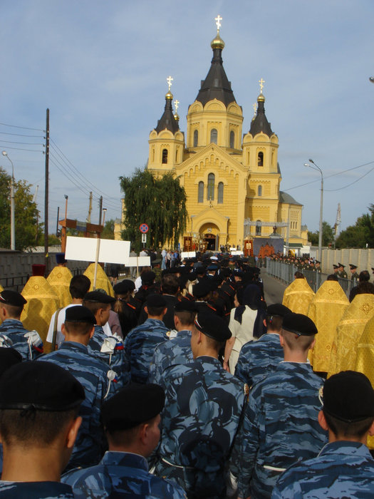 «Кадеты». Александровские дни в Нижнем Новгороде. Нижний Новгород, Россия