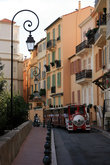 туристический паровозик на улицах Монако