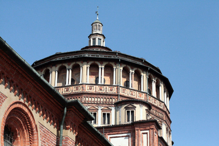 церковь Санта-Мария-делле-Грацие Милан, Италия
