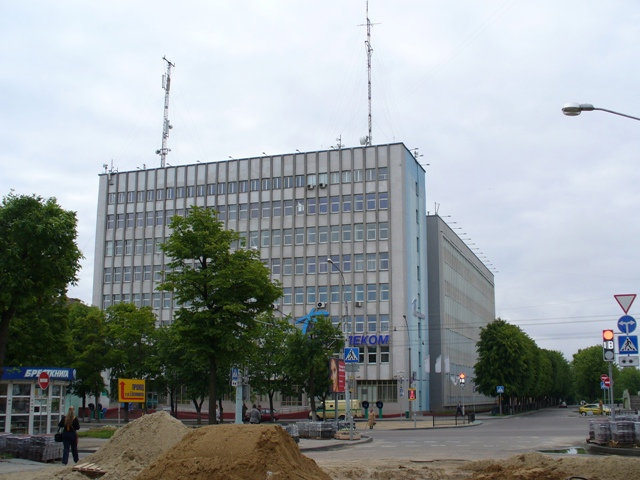Здание Брестского филиала РУП Белтелеком Брест, Беларусь
