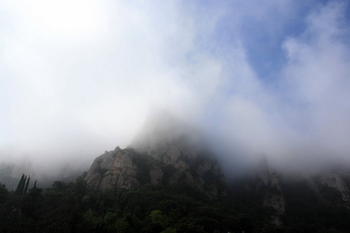 гора Монтсеррат Монастырь Монтсеррат, Испания
