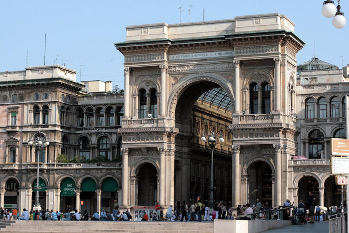 галерея Витторио Эммануэле II Милан, Италия