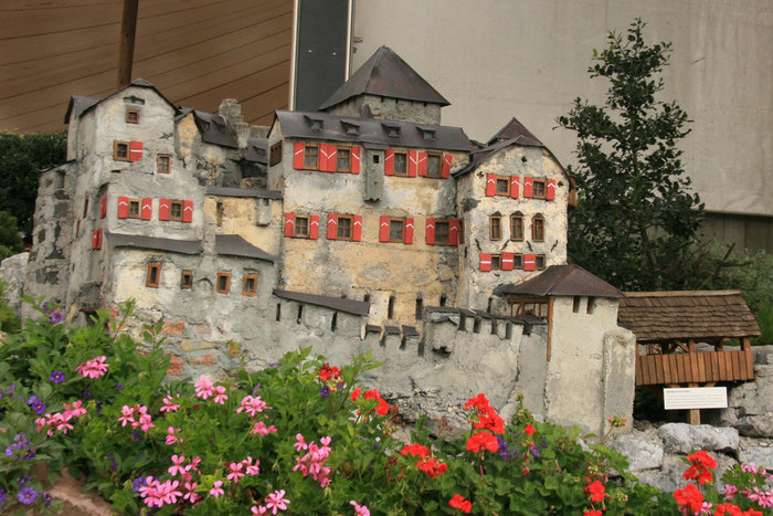 макет Княжеского замка Вадуц, Лихтенштейн