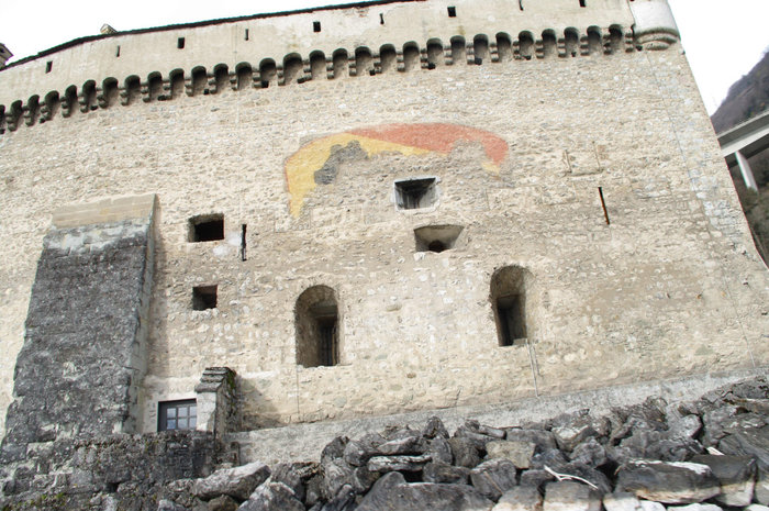Шильонский замок - внешний вид - ч.IV Монтрё, Швейцария