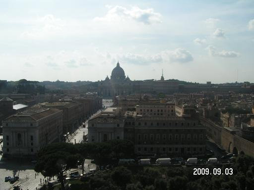 Ватикан вдали Рим, Италия