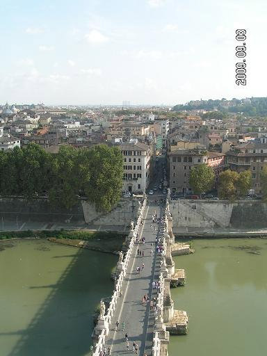Мост через Тибр Рим, Италия