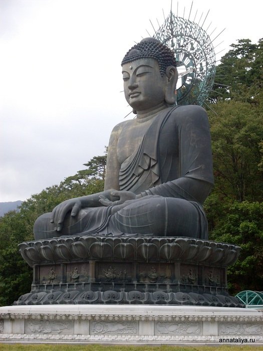 Статуя сидящего Будды Республика Корея