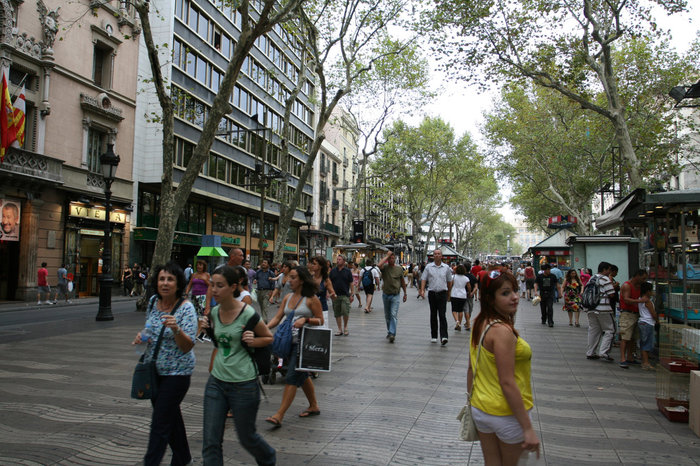 La Rambla Барселона, Испания