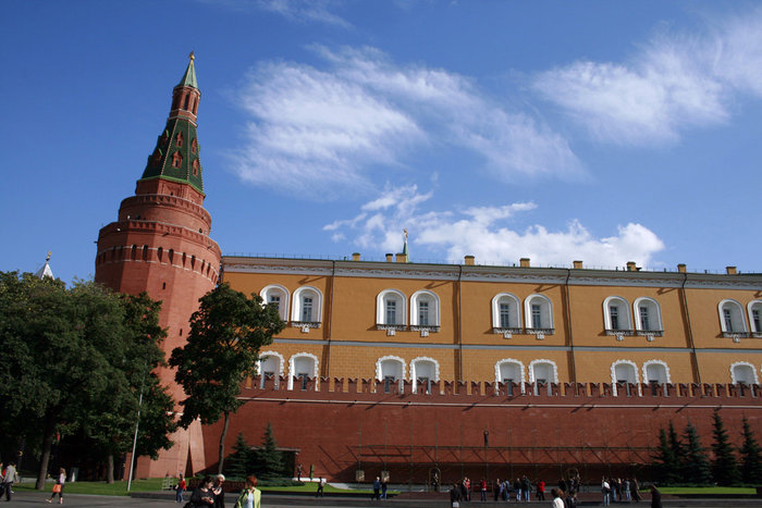 стены Кремля Москва, Россия