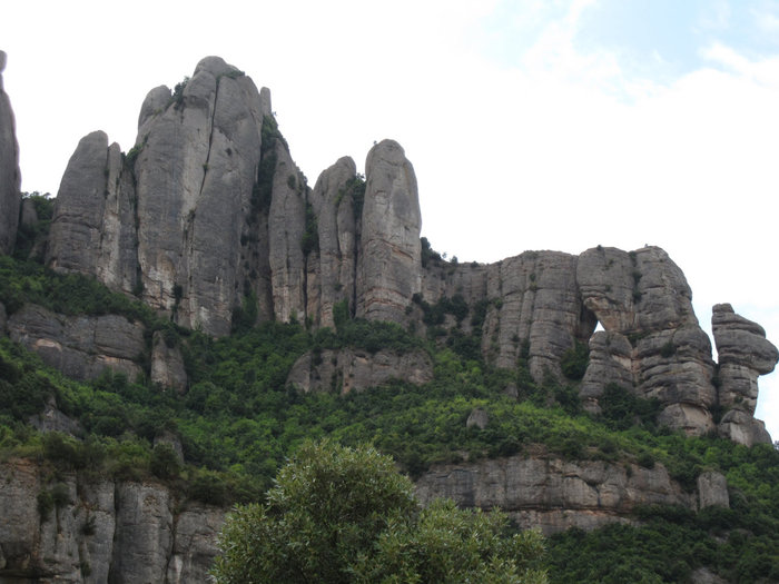 Гора Монтсеррат Монастырь Монтсеррат, Испания