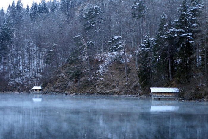 озеро Альпзее Швангау, Германия