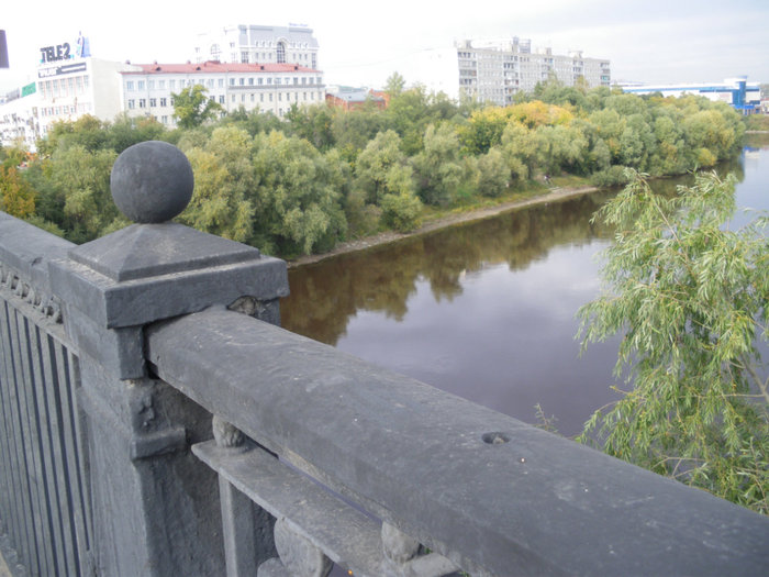 Комсомольский мост Омск, Россия