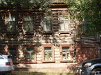 Деревянная жилая застройка на Тургеневской улице