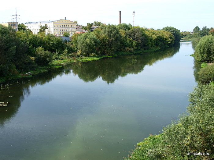 Река Упа Тула, Россия
