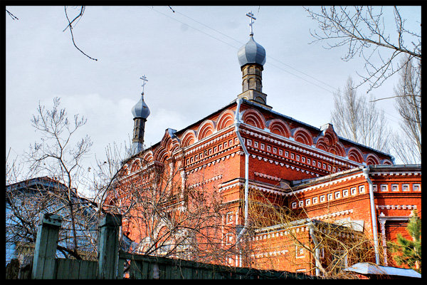 улица Чапаевская. Храм Св. Софии Самара, Россия