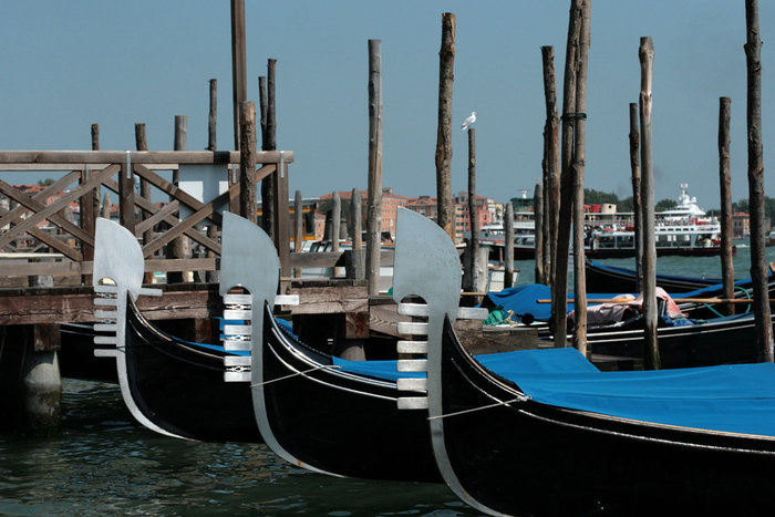 гондолы Венеция, Италия