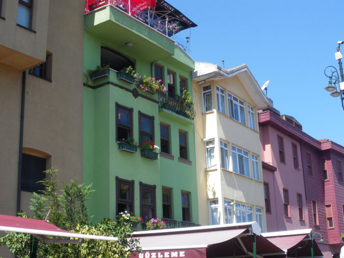 Район Ортакёй: какие красивые домики! Стамбул, Турция