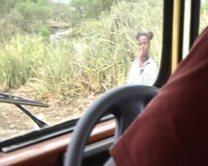 по дороге в Сернгети — авария Танзания