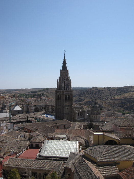 С колокольни католического собора Толедо, Испания