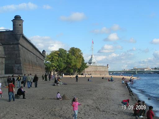 Пляжное место Санкт-Петербург, Россия