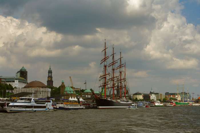 Сердце и душа города - порт, Hamburger Hafen - ч.1 Гамбург, Германия