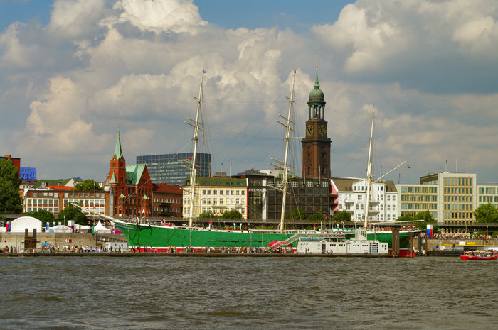 Сердце и душа города - порт, Hamburger Hafen - ч.1 Гамбург, Германия