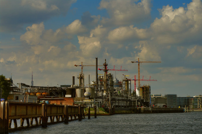 Сердце и душа города - порт, Hamburger Hafen - ч.1 Гамбург, Германия