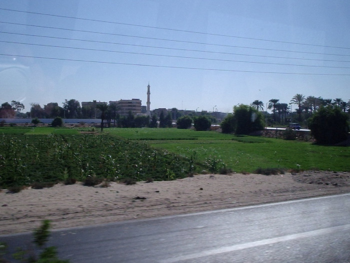 Пейзажи по дороге Хургада, Египет