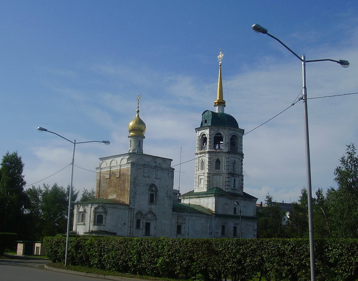 Старинный сибирский город Иркутск, Россия
