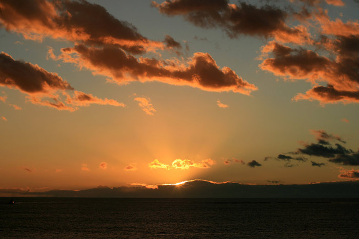 закат на Тенерифе Остров Тенерифе, Испания