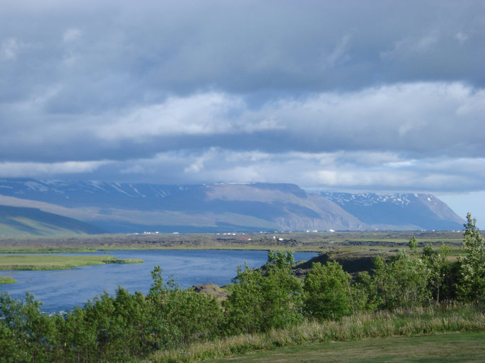 По периметру страны-острова Исландия