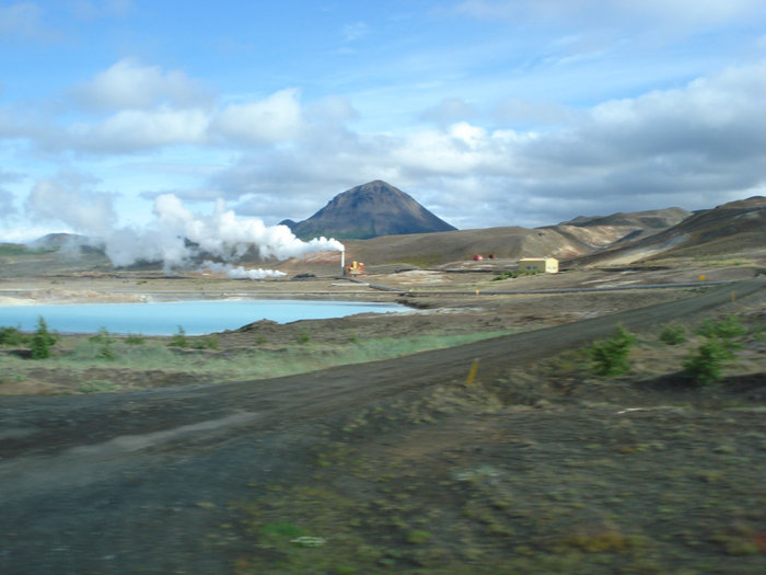 Окрестности вулкана Крафла Исландия