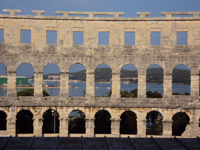 Пула. Римский амфитеатр (I в.) Хорватия