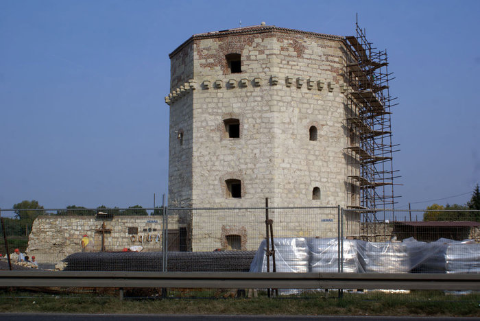 Идет реставрация нижней крепости Белград, Сербия