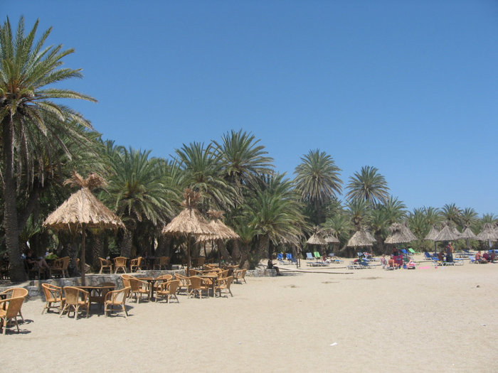Пальмовый пляж Ваи Ваи, Греция