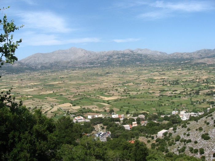 плато Лассити в горах Дикти Остров Крит, Греция