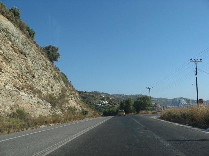 по дороге в город Ретимно (Западная часть Крита) Остров Крит, Греция