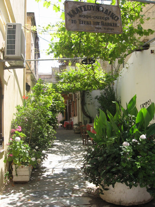 улочки Ханьи Остров Крит, Греция