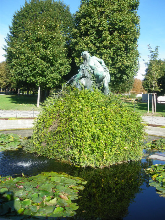 Народный сад (Volksgarten) Вена, Австрия