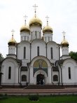 Переславль просто покорил меня красотой тамошних монастырей! Этот красивейший собор — главный собор Никольского действующего монастыря!