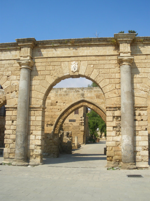 Вход во дворец Фамагуста, Турецкая Республика Северного Кипра