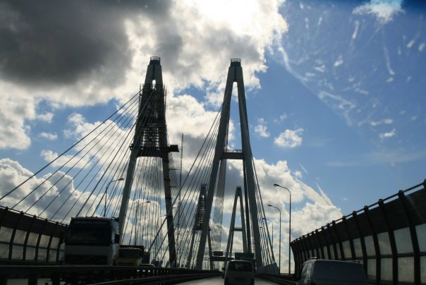 Вантовый мост Санкт-Петербург, Россия