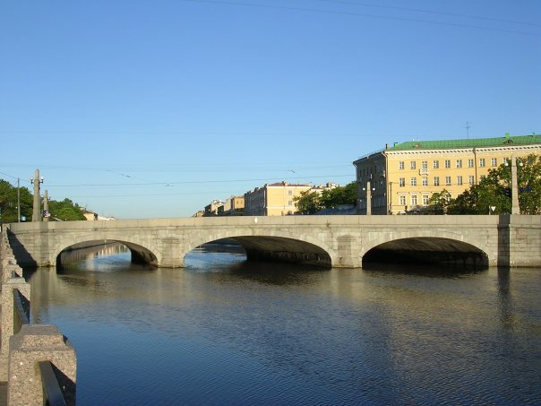 Обуховский мост через Фонтанку Санкт-Петербург, Россия