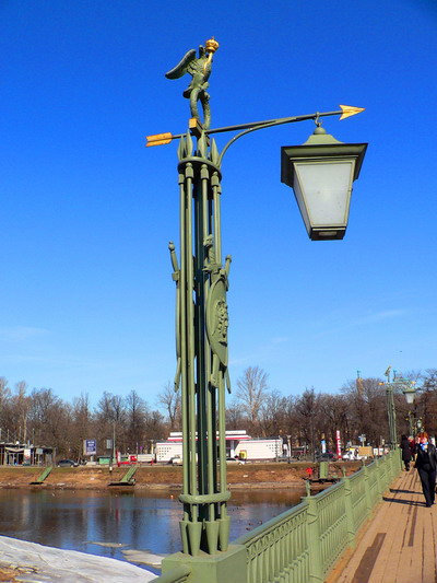 Иоанновский мост на Заячьем острове (Петропавловская крепость) Санкт-Петербург, Россия