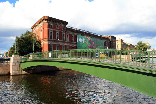 Краснофлотский мост через Мойку Санкт-Петербург, Россия