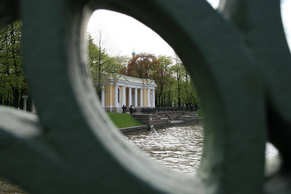 Фрагмент Садового моста Санкт-Петербург, Россия